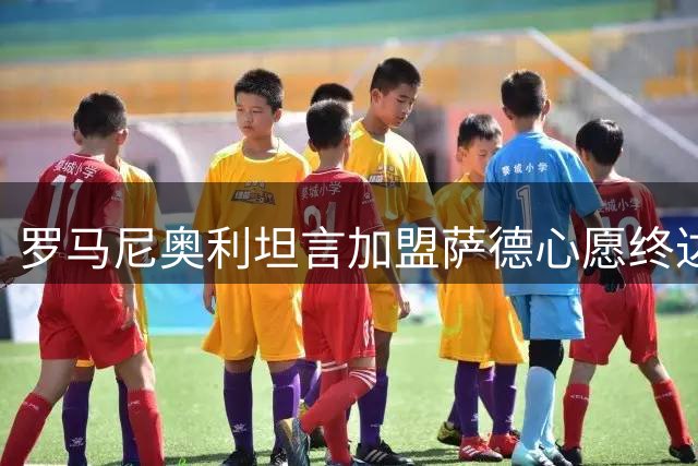 罗马尼奥利坦言加盟萨德心愿终达成